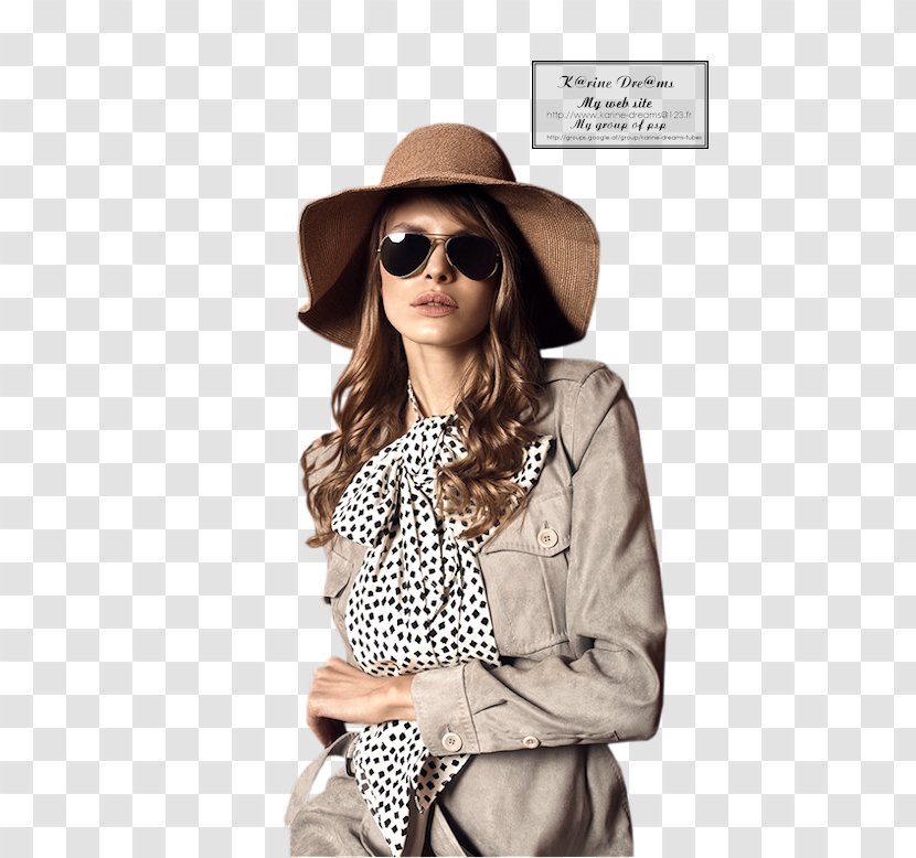 Sunglasses Fashion Sun Hat Fedora - Headgear Transparent PNG