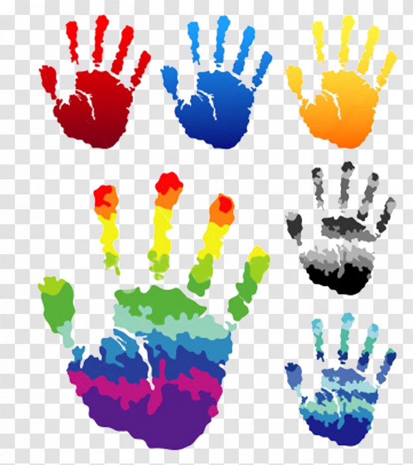 Color Clip Art - Lsd - Large Hand Transparent PNG
