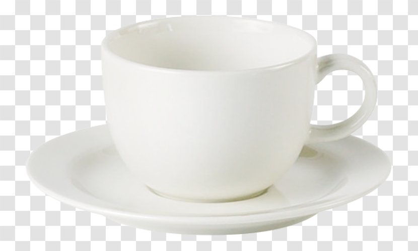 Cappuccino Tableware Coffee Tea Porcelain - Espresso - Chinese Transparent PNG