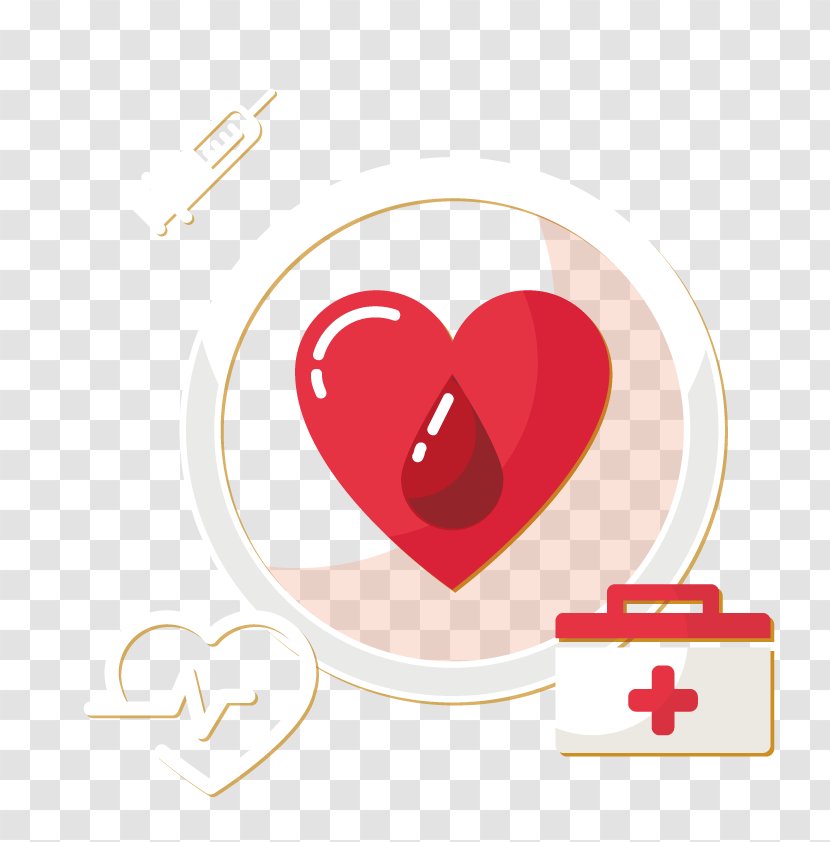 First Aid Kit Clip Art - Watercolor - Vector Heartbeat Ambulance Transparent PNG