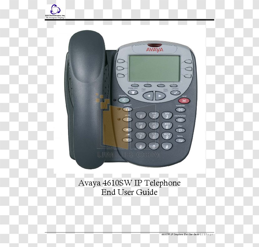 Avaya 4610SW IP Phone 1140E Telephone VoIP - Technology - Telephony Transparent PNG