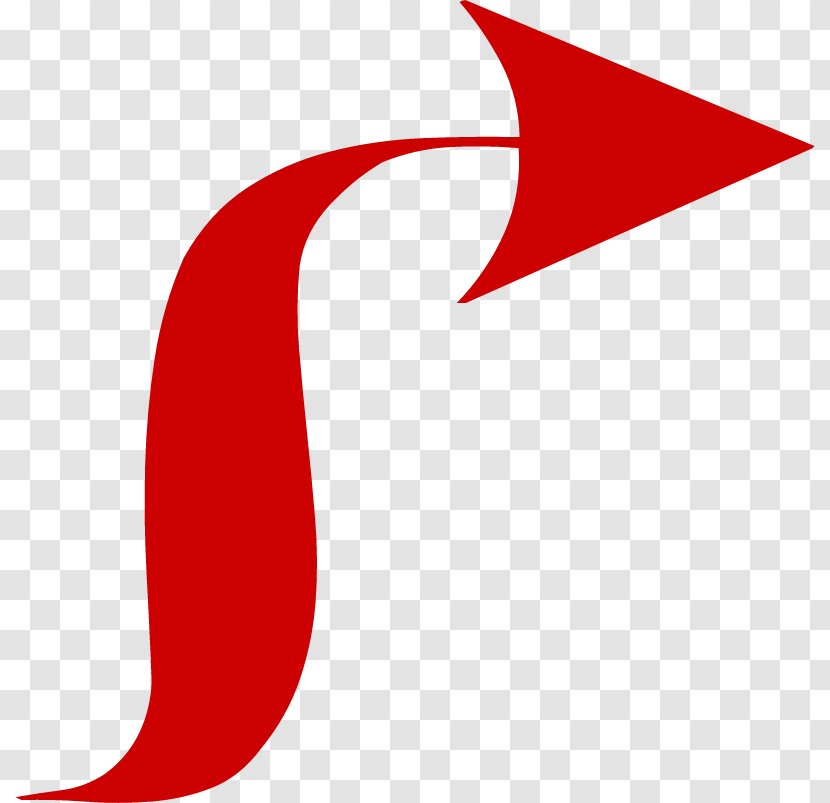 Curved Arrow Transparent. - Text - Logo Transparent PNG
