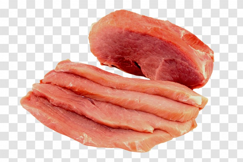 Ham Back Bacon Veal Meat - Flower Transparent PNG