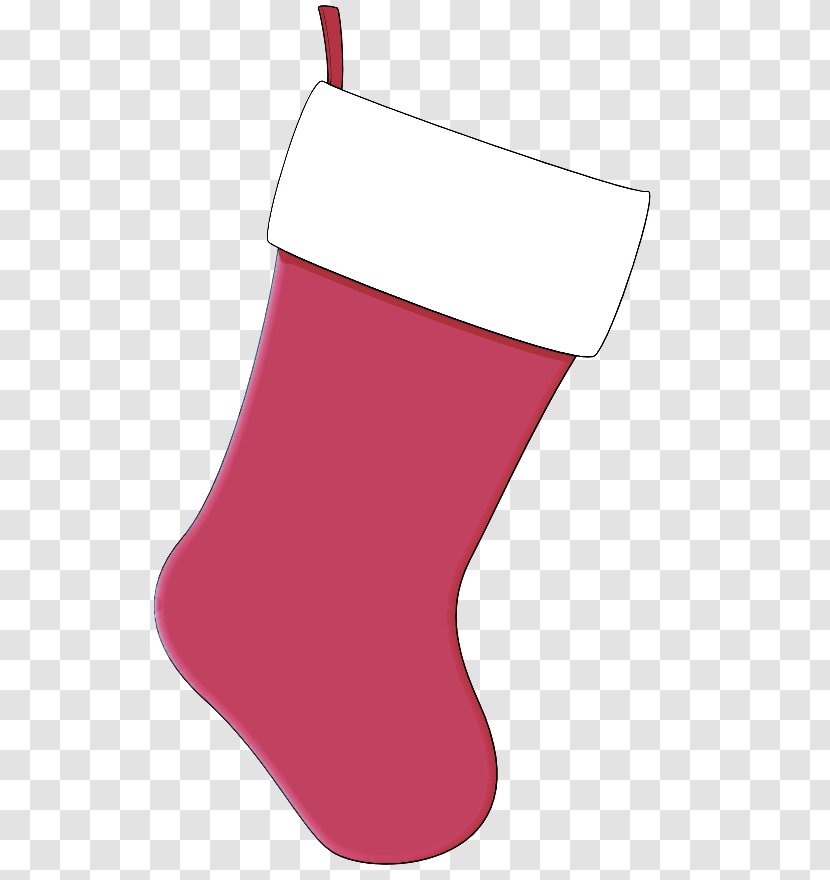 Christmas Stocking - Pink - Interior Design Magenta Transparent PNG