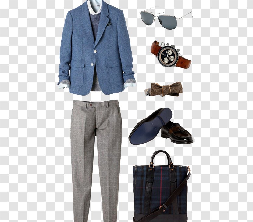 Suit Clothing Leather Wallet Dress - Tartan - Men's Suits Transparent PNG