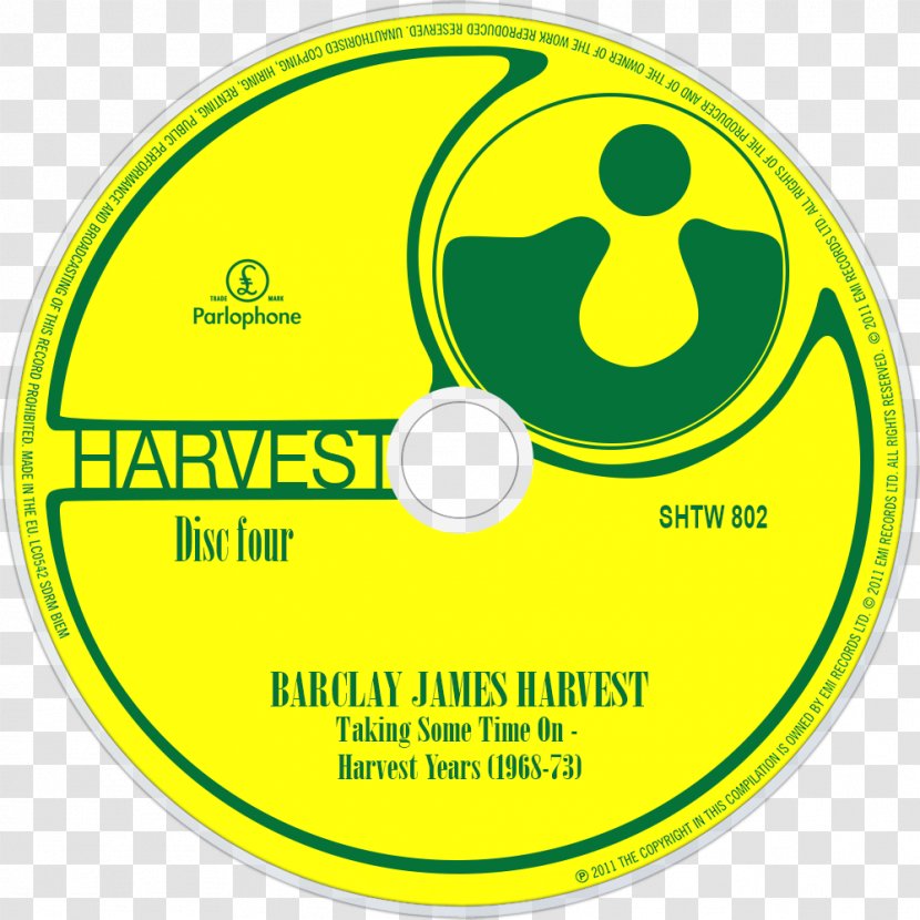 Taking Some Time On: The Parlophone‐Harvest Years 1968–73 Compact Disc Logo Barclay James Harvest Product Transparent PNG