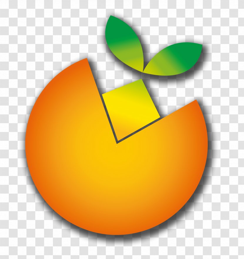 Clip Art Desktop Wallpaper Product Design Computer - Leaf - Orange Sa Transparent PNG