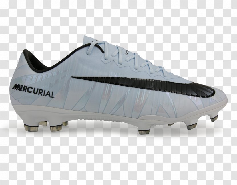 Cleat Sports Shoes Product Design - Running - Black And Blue Soccer Ball Cr7 Transparent PNG