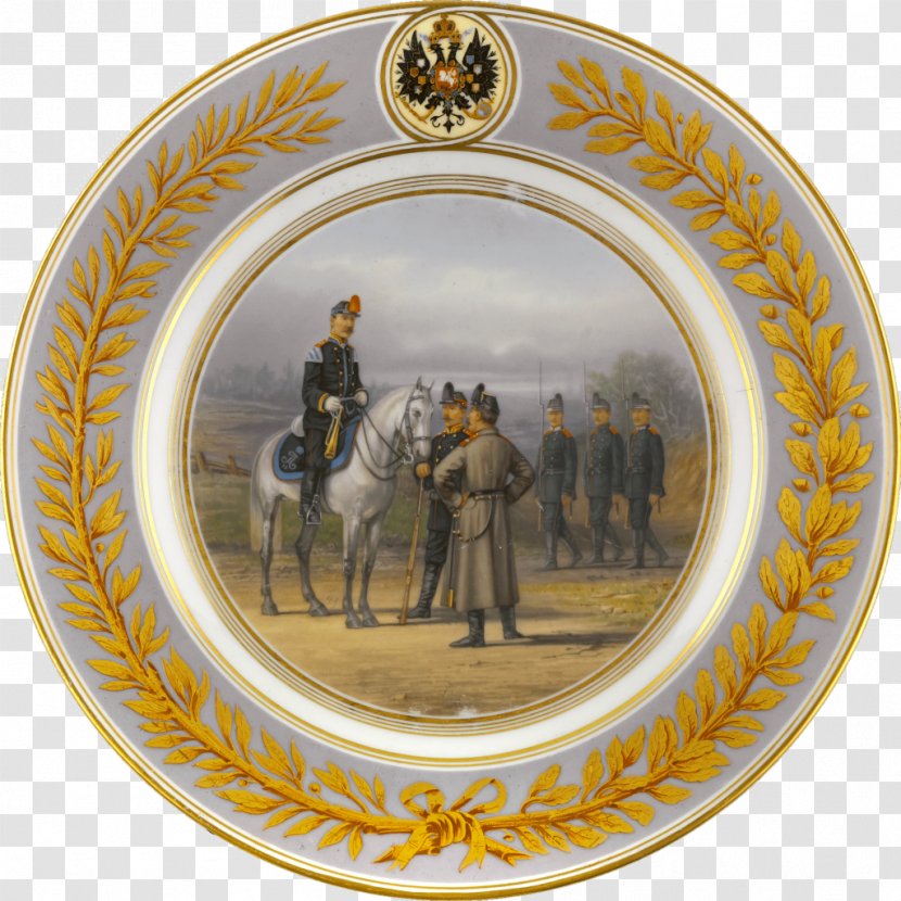 Porcelain - Tableware - Military Plate Transparent PNG