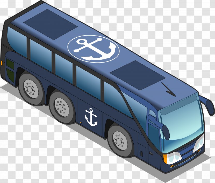 Double-decker Bus Car Diagram - Automotive Design - Vehicle Material Transparent PNG