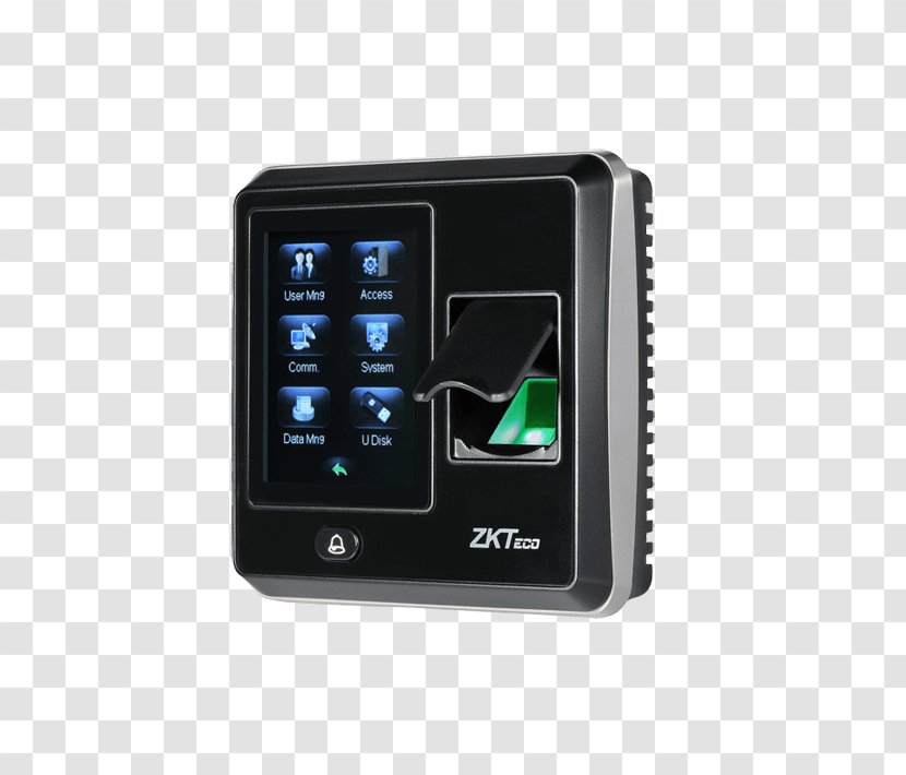 Access Control Time And Attendance Biometrics Wiegand Interface Zkteco - Electronics - Finger Touch Transparent PNG