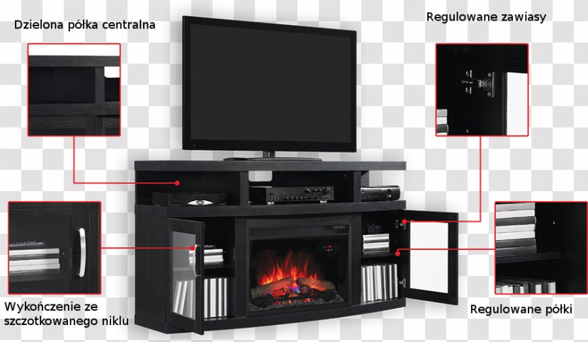 Electric Fireplace Insert Mantel Shelf - Lighting - Subskrybcja Transparent PNG