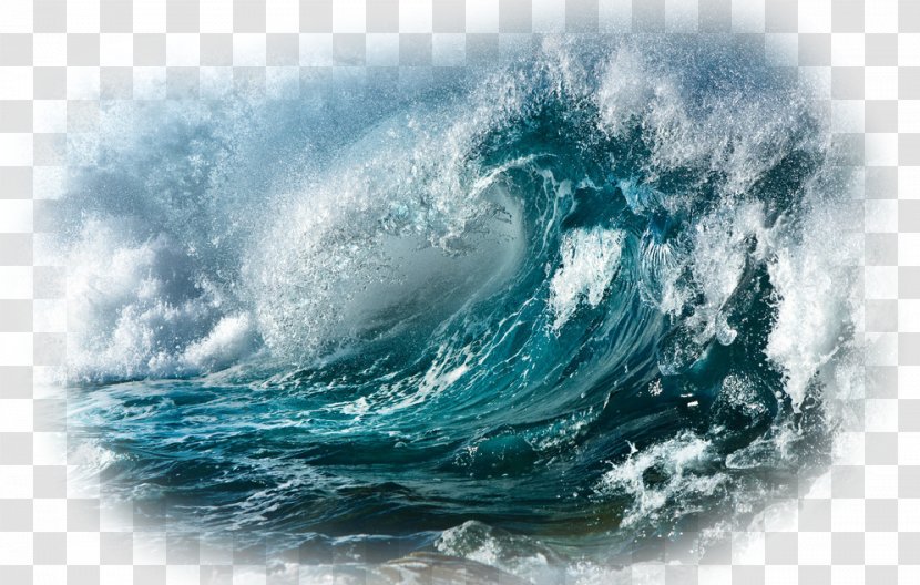 Ocean Wind Wave Sea Storm Desktop Wallpaper Transparent PNG