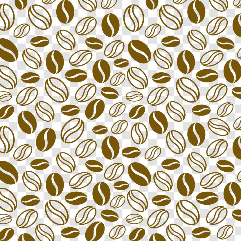 Coffee Bean Tea Cafe - Beans Vector Shading Transparent PNG