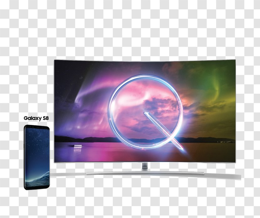 LED-backlit LCD Quantum Dot Display Samsung Q7F Computer Monitors - Ledbacklit Lcd - Tv Transparent PNG