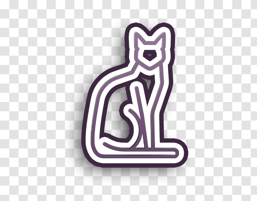 Pet Icon Egyptian Cat Icon Cat Breed Bodies Icon Transparent PNG