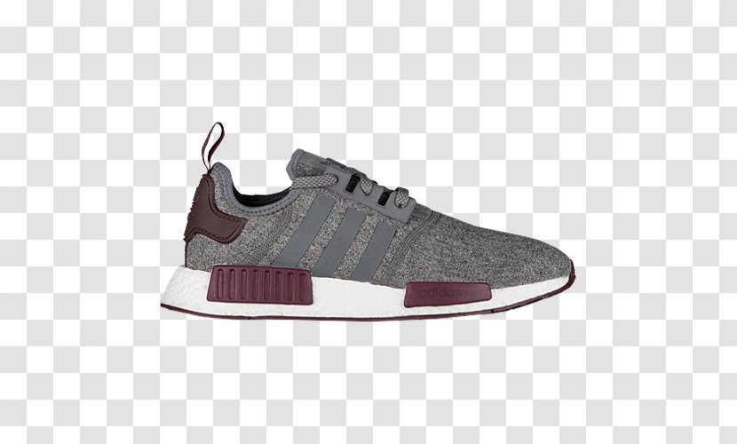 Adidas Men's NMD R1 Shoes Black Size Locker Mens Sneakers Sports Maroon - Purple - Gray For Women Transparent PNG