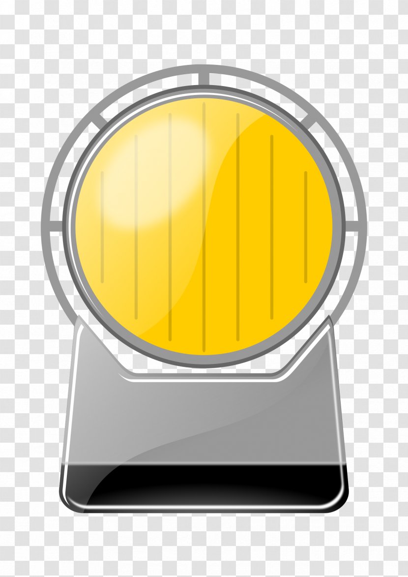 Traffic Light Yellow Clip Art - Symbol - Flashlight Transparent PNG