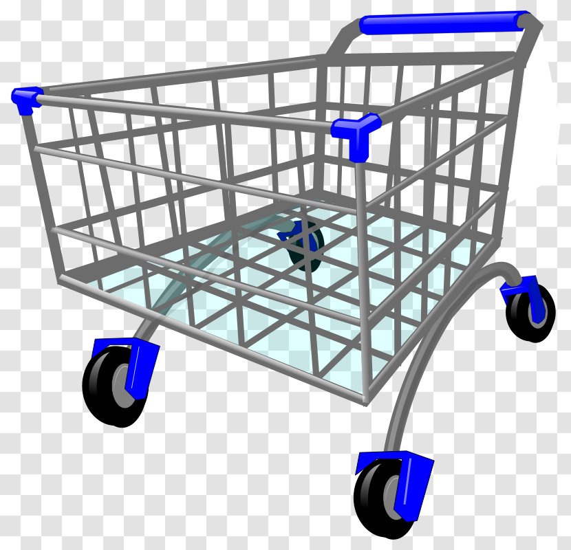Shopping Cart Clip Art - Picture Of People Transparent PNG