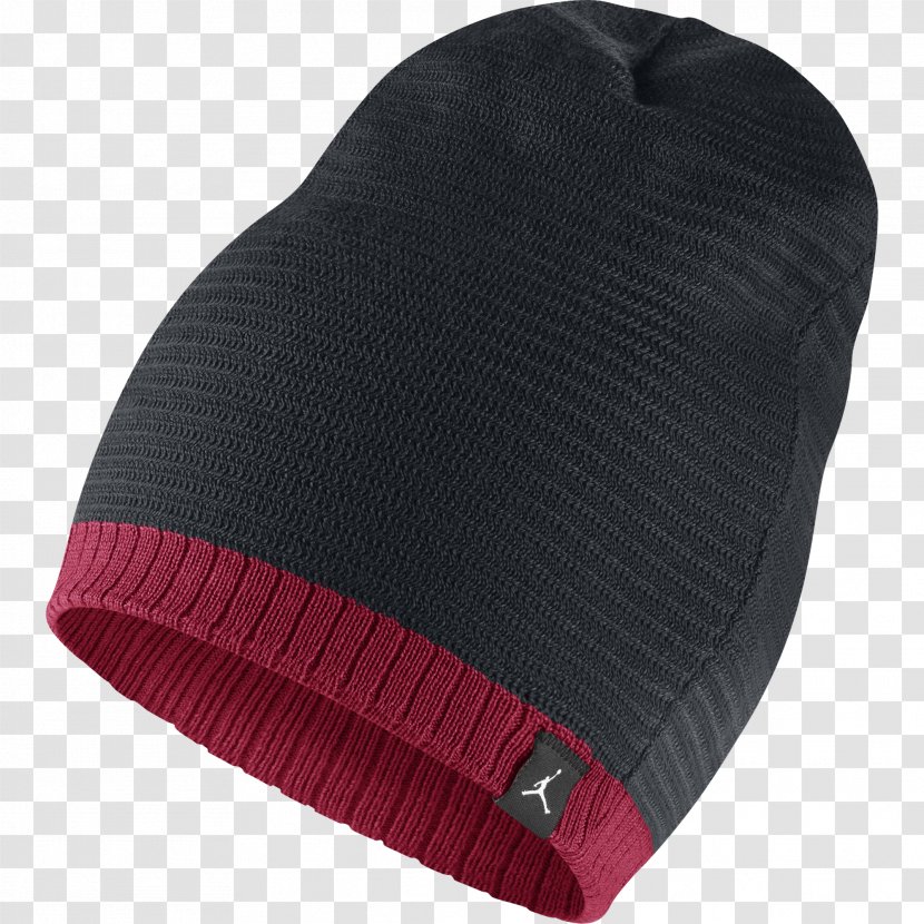 Beanie Knit Cap Hat Air Jordan - Headgear Transparent PNG