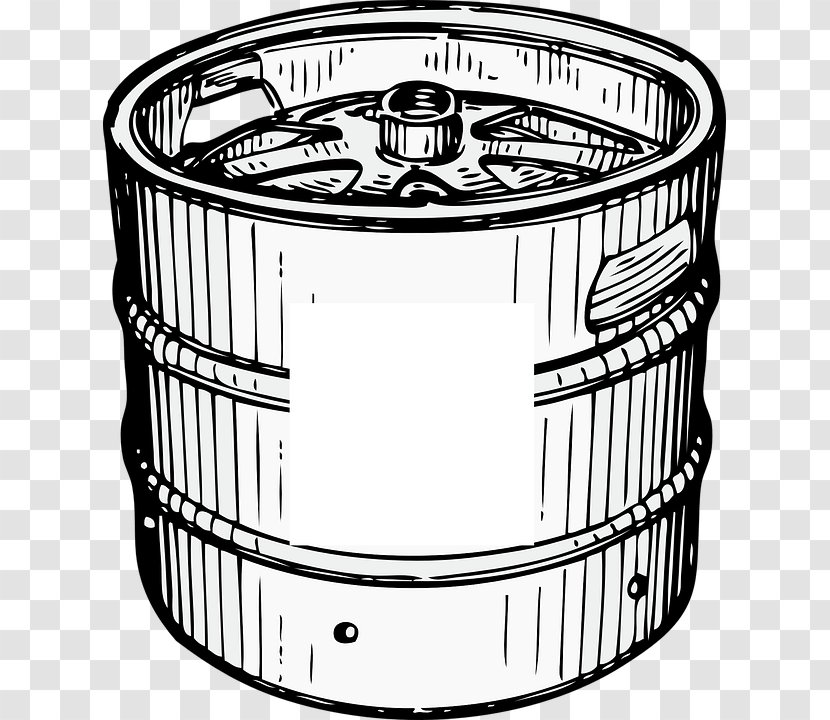 Beer Keg Barrel Clip Art - Alcoholic Drink - Draft Transparent PNG