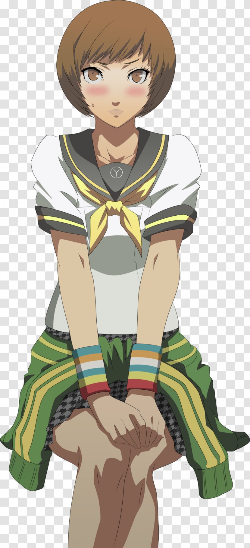 Shin Megami Tensei: Persona 4 Arena Chie Satonaka Golden 5 - Heart - For Colored Girls Transparent PNG