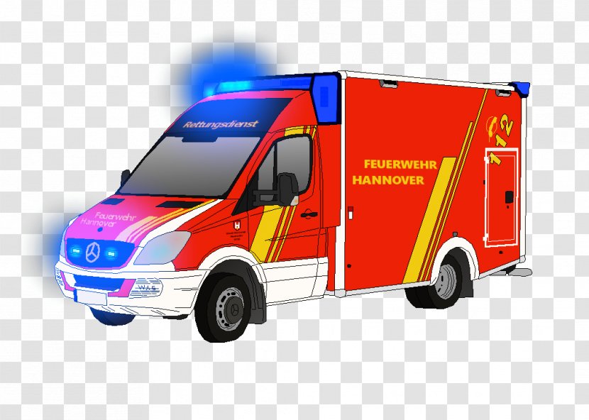 Fire Engine Car Commercial Vehicle Van Emergency - Model - Gd Transparent PNG