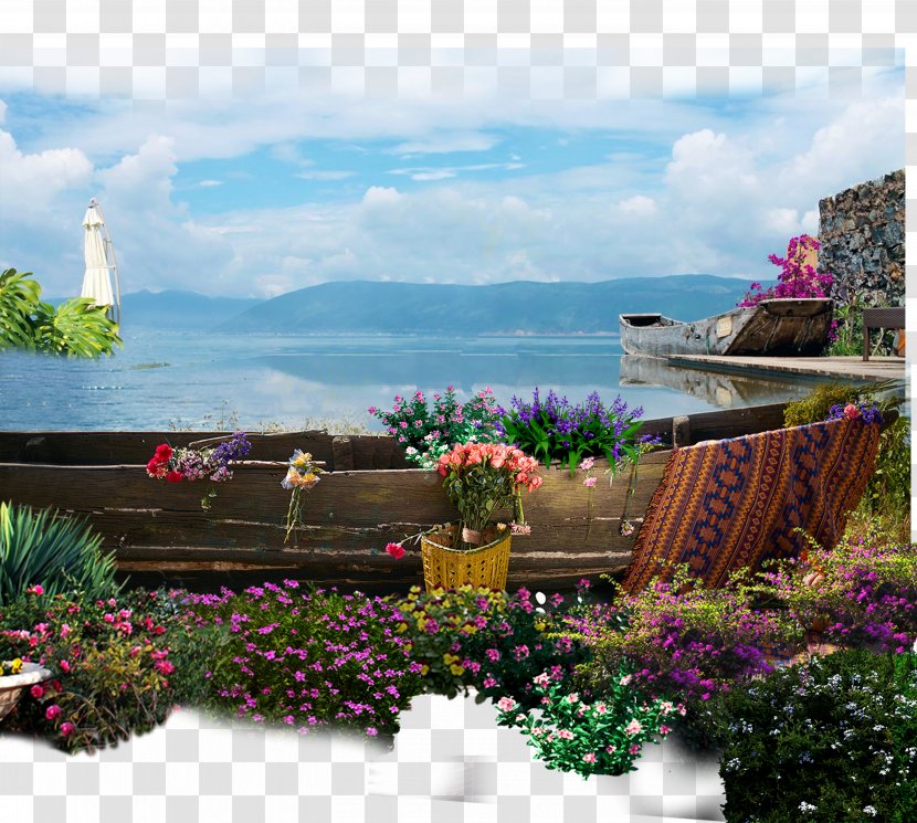 Erhai Lake Cangshan Xiaguan, Dali City Travel - Plant - Scenic Flower Only Transparent PNG
