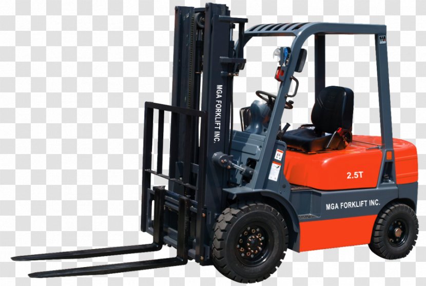 Forklift Pallet Racking Material Handling Business - Heavy Machinery Transparent PNG