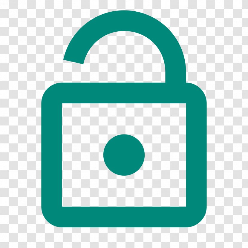 Lock Unlock Font - Logo Transparent PNG