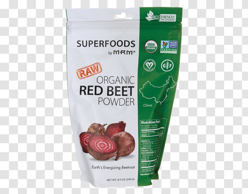 Organic Food Raw Foodism Beetroot Powder Certification - Red Sugar Beet Transparent PNG