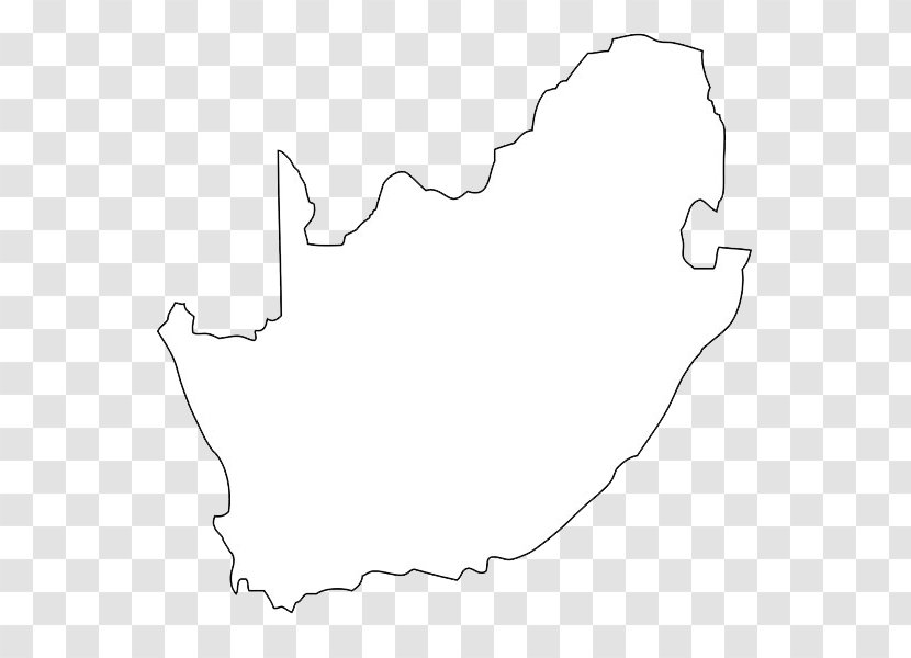 Flag Of South Africa Map Icon - Geography - Line Transparent PNG