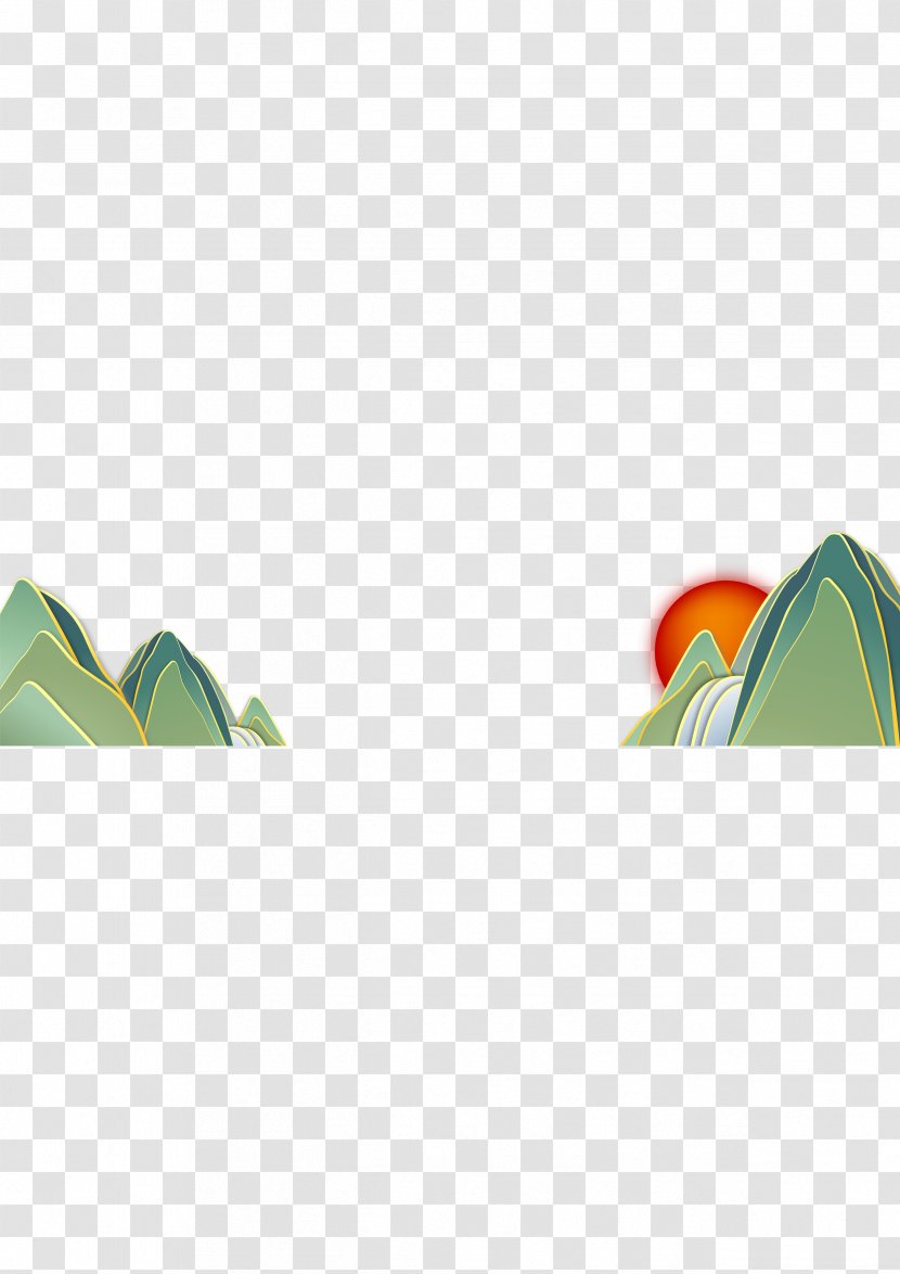 Clip Art - Cartoon - Mountain Transparent PNG