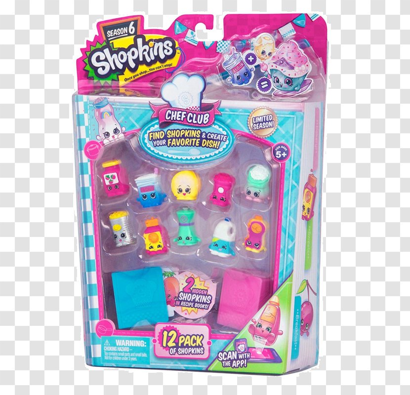 Shopkins Chef Club Literary Cookbook Season 6 12 Pack (Styles May Vary) - Dish Transparent PNG