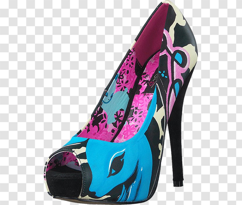 Slipper High-heeled Shoe Blue Boot Transparent PNG