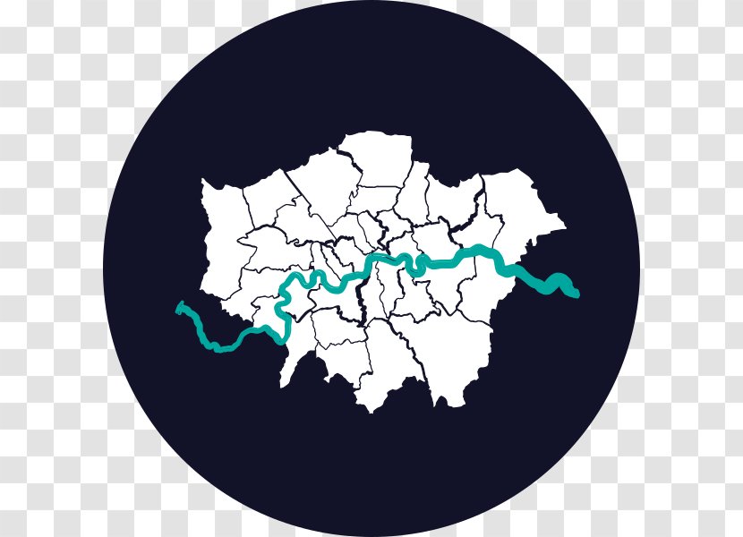 London Borough Of Barnet Haringey Mapa Polityczna Boroughs - Map Transparent PNG