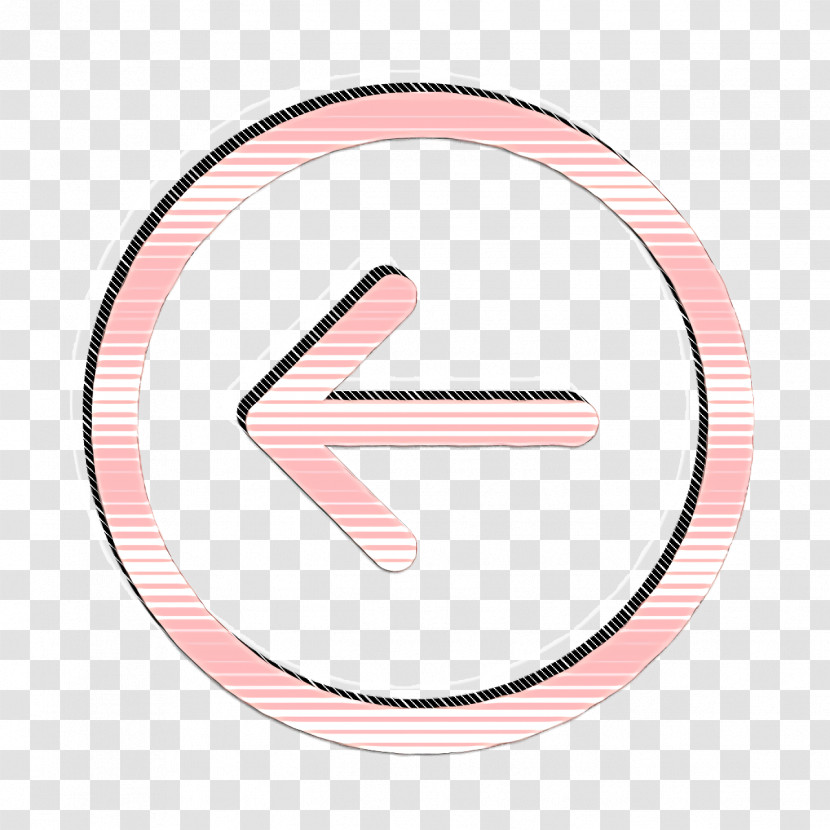 Lineal Interface Icon Back Button Icon Left Arrow Icon Transparent PNG