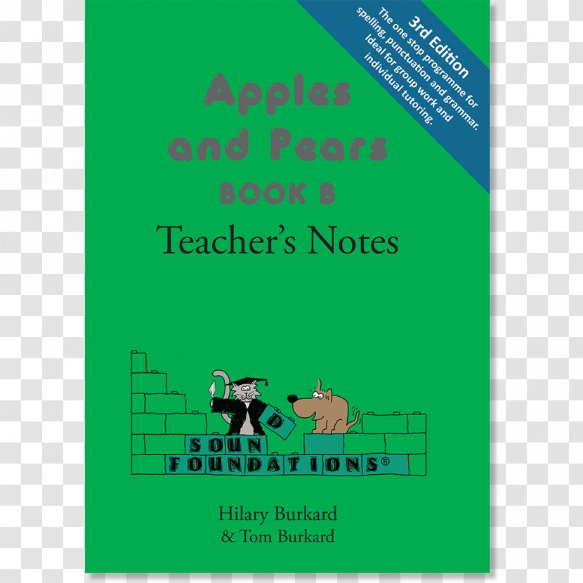 Apples And Pears: Teacher's Notes Bk Workbook - Hilary Burkard - Teacher-apple Transparent PNG