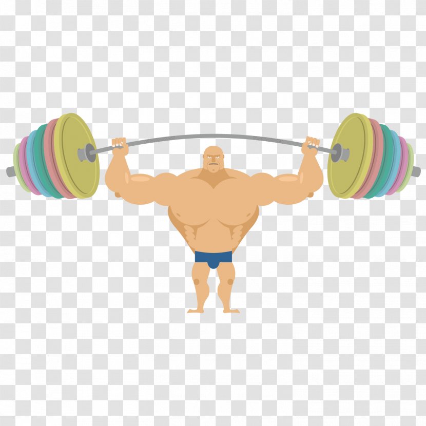 Barbell Saint Patricks Day Bench Press Olympic Weightlifting Clip Art - Sports Equipment - The Fat Man Holding Transparent PNG