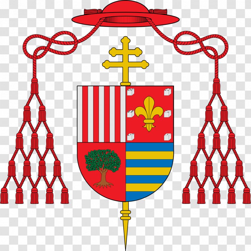 Almo Collegio Capranica Catholicism Priest Escutcheon Bishop - Hieronymites - Gaspar De Quiroga Y Vela Transparent PNG
