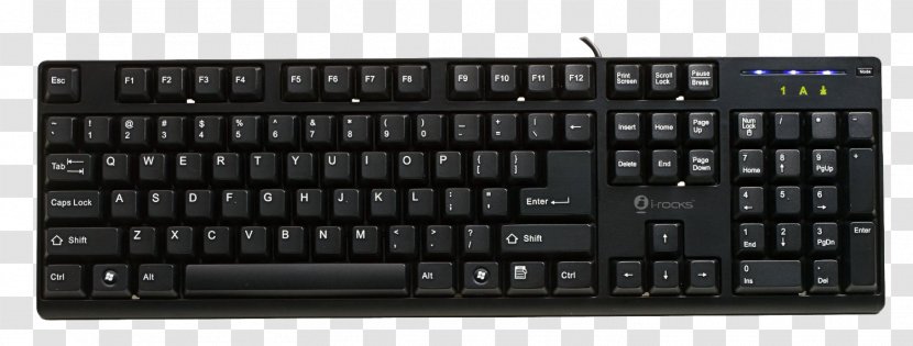 Computer Keyboard Laptop Case Gaming Keypad USB - Electronic Device - Black Transparent PNG