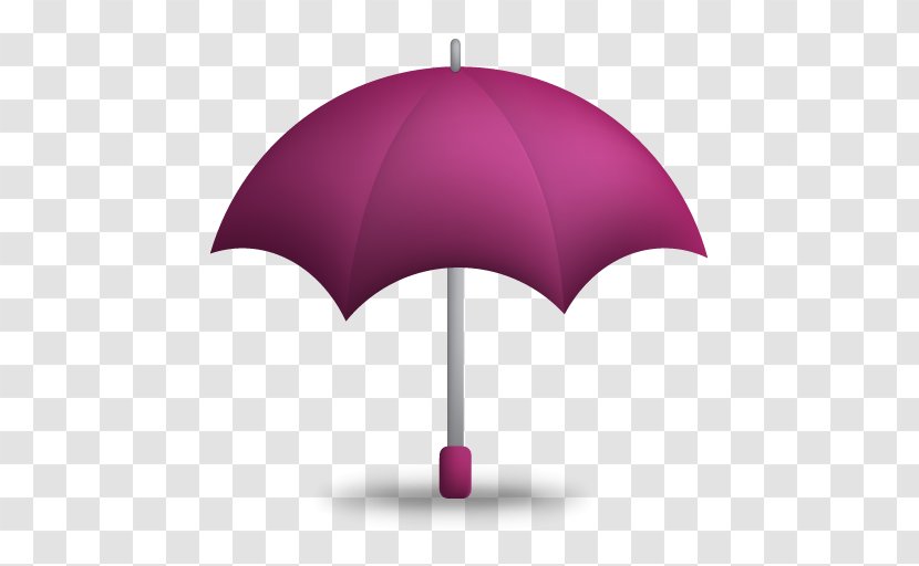 Umbrella - Ico - Purple Transparent PNG