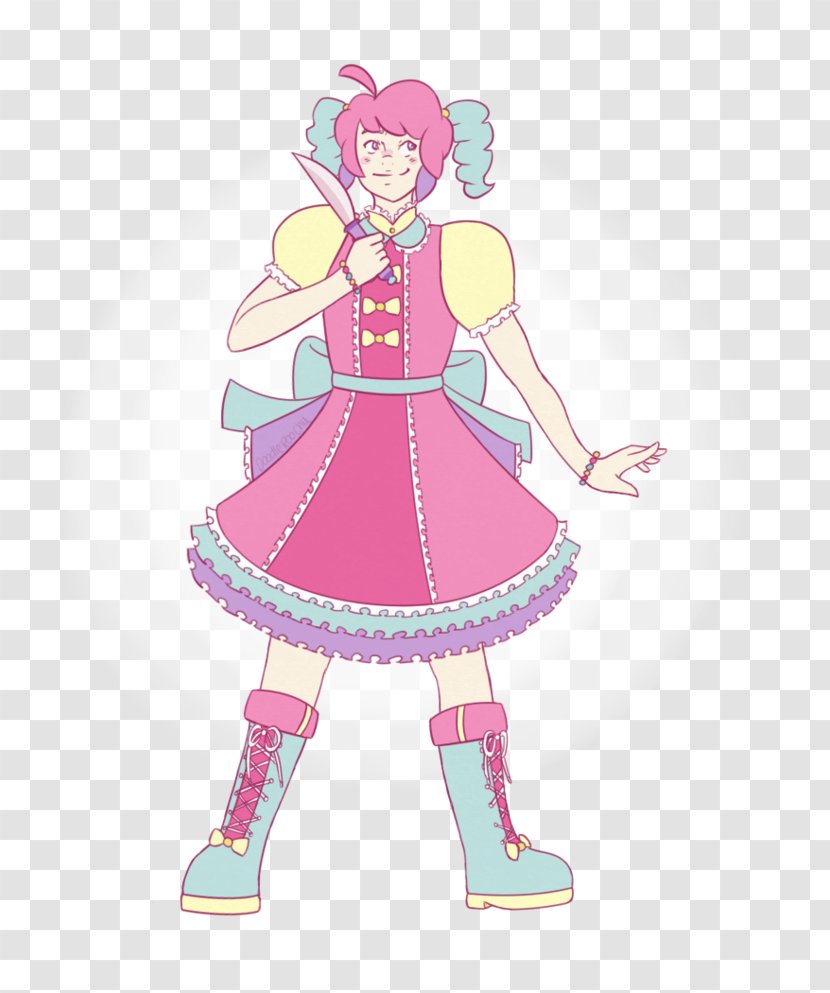 Pink M Costume Cartoon RTV - Flower - Lula Looks Dangerous Transparent PNG