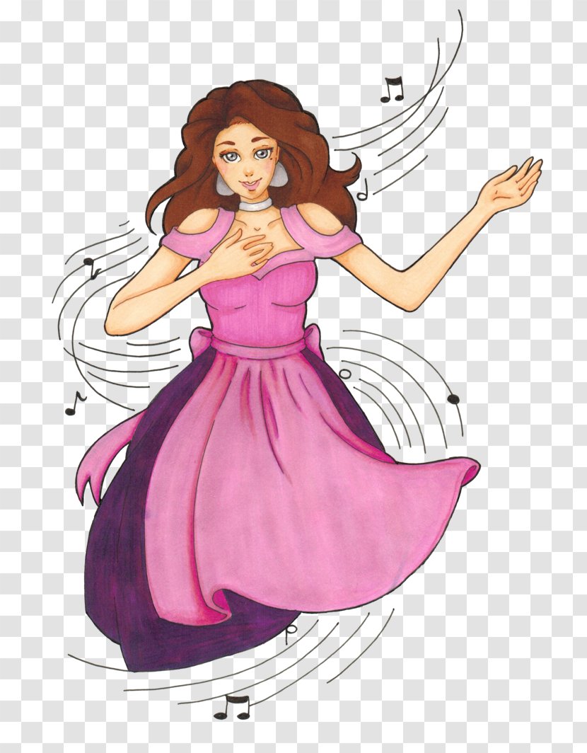 Costume Design Fairy Cartoon Purple - The Traditional Mill Transparent PNG