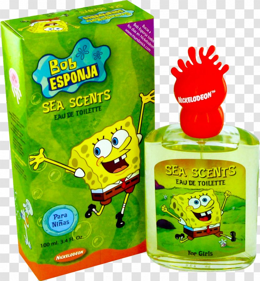 Nickelodeon Spongebob Squarepants Spray Perfume Eau De Toilette Squidward Tentacles - Food Transparent PNG