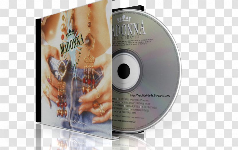 Compact Disc Paper Like A Prayer Record Sleeve Jacket - Multimedia - Mung Bean Transparent PNG