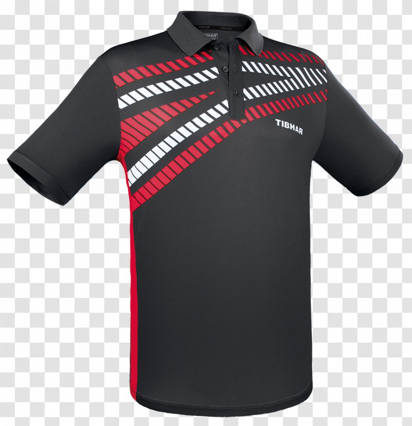 T-shirt Polo Shirt Clothing Ping Pong - Black Transparent PNG