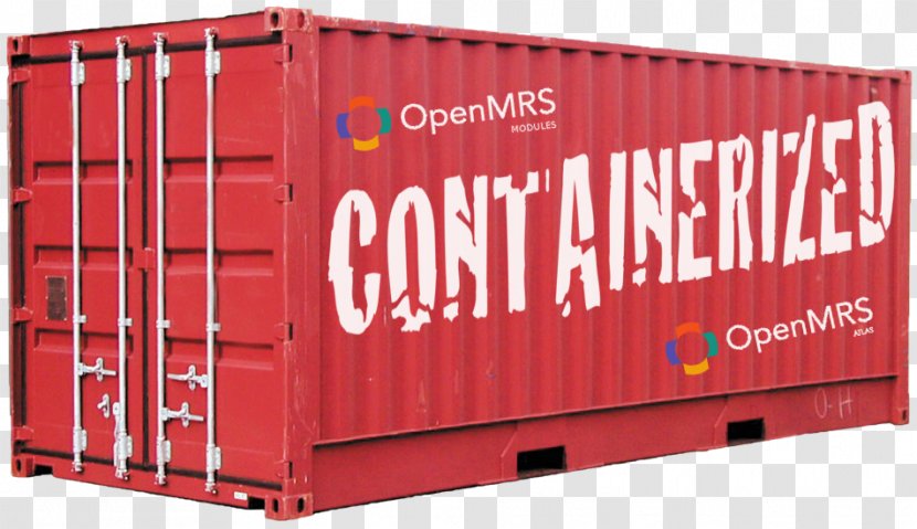 Rail Transport Intermodal Container Shipping Freight Cargo - Warehouse Transparent PNG