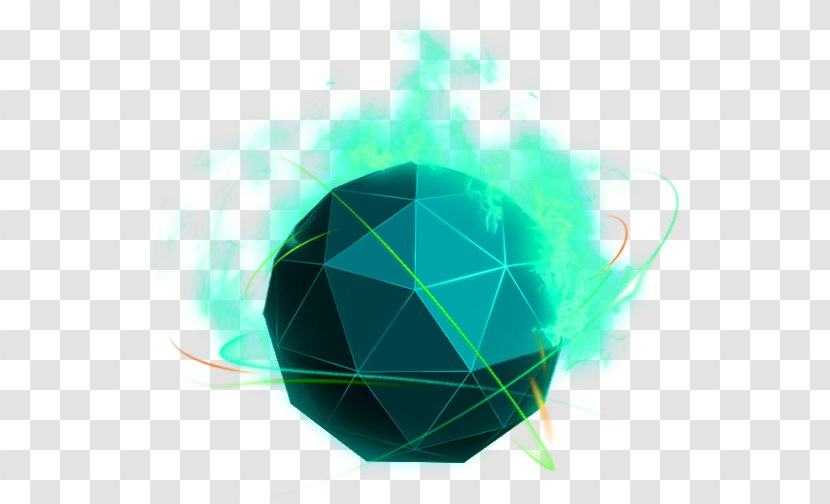 Green Circle - Designer - Fresh Flame Effect Element Transparent PNG