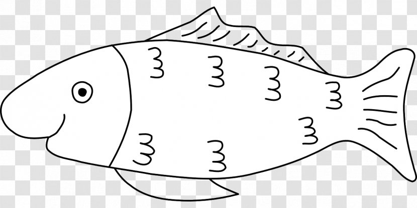Photography Line Art Coloring Book Ausmalbild Clip - Silhouette - Fish Transparent PNG